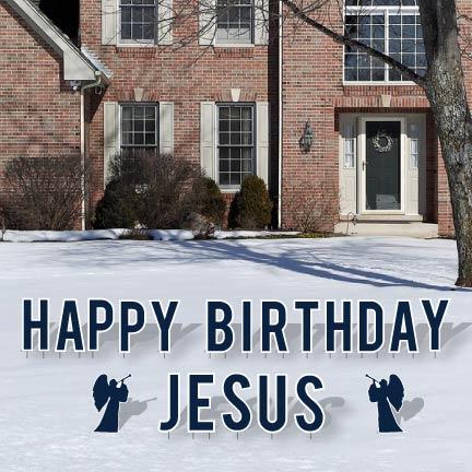 Happy Birthday Jesus, Christmas Stickers, 4 Sheets