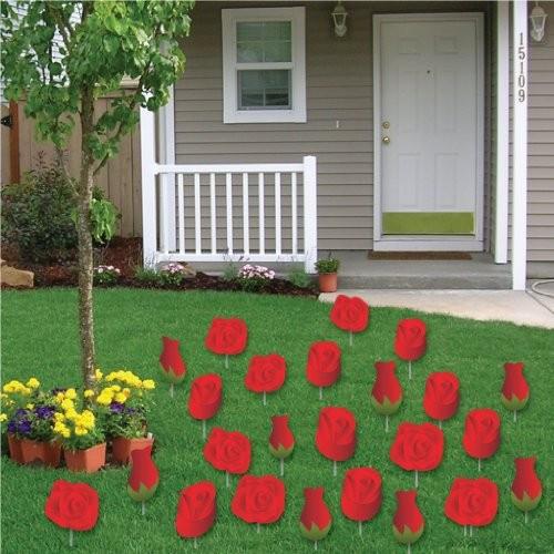 Valentine's Day Red Hearts - Yard Decoration