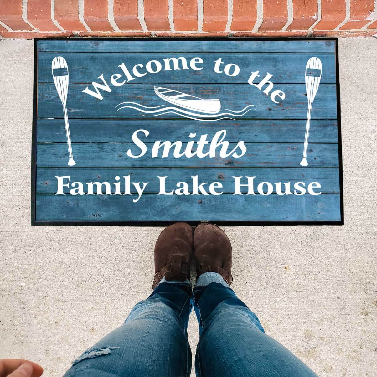  LAKE HOUSE Sign LAKEHOUSE Gather Together bare foot