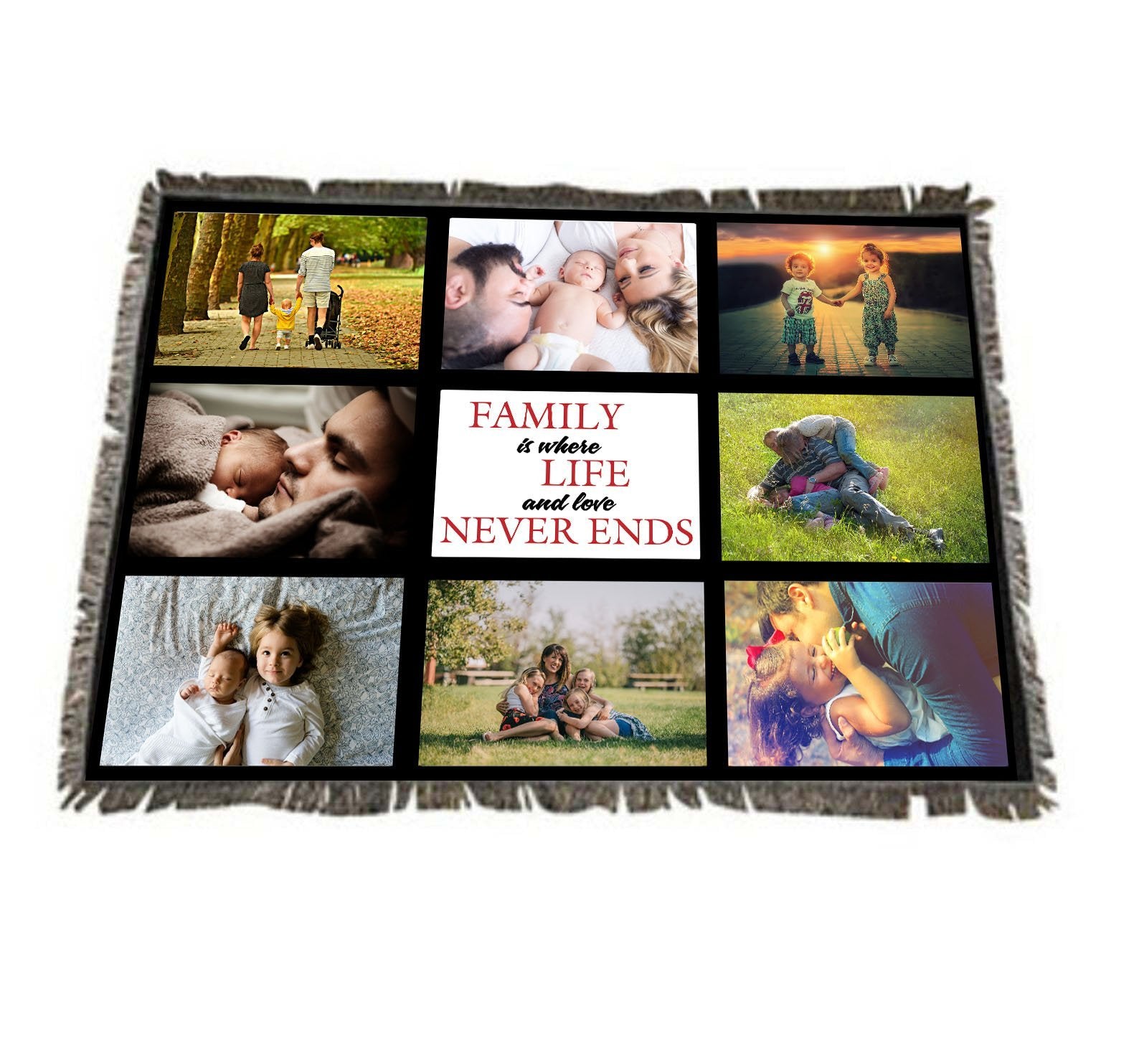 Family is life discount blanket