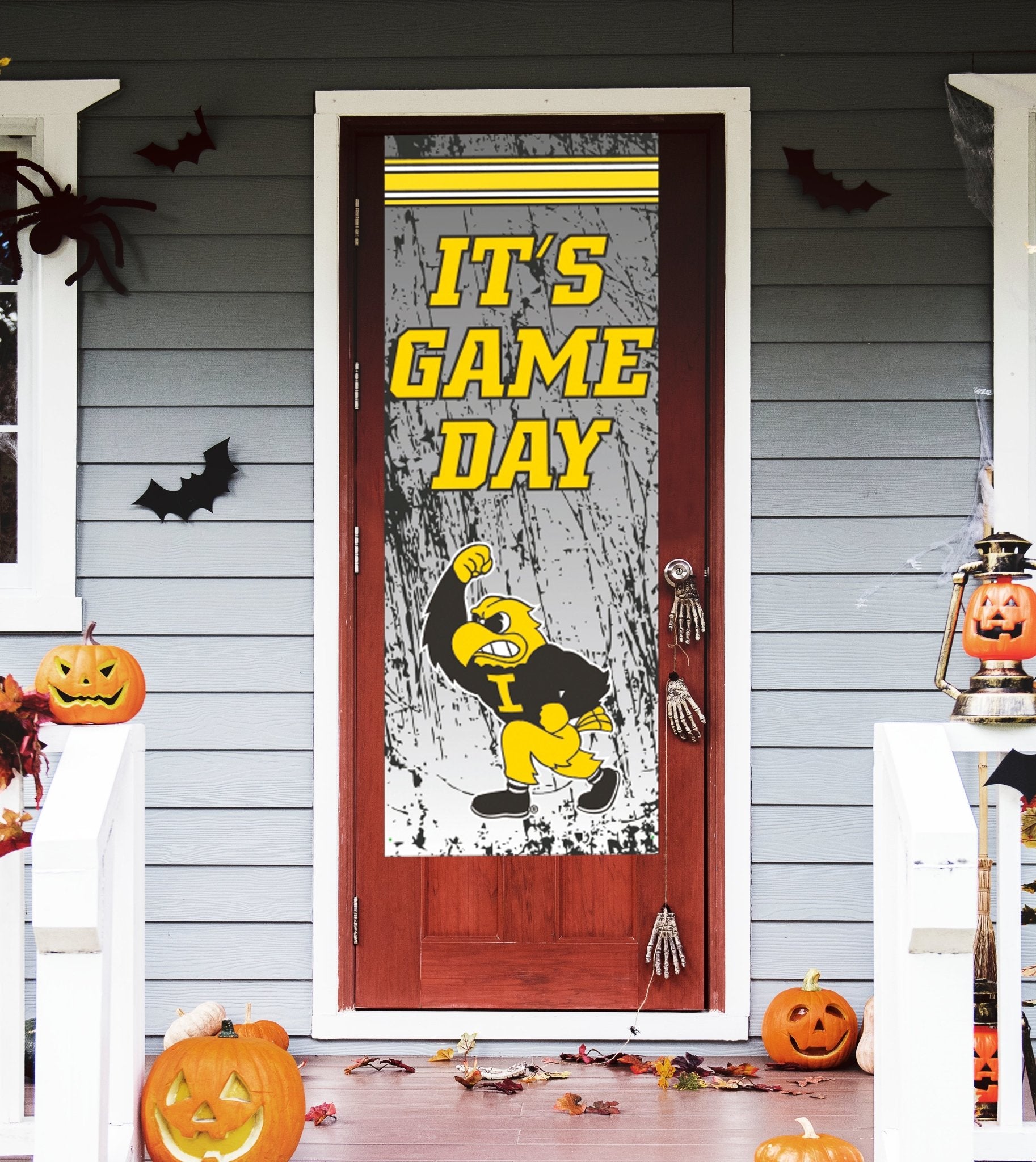 The Holiday Aisle® Happy Halloween Jack-O-Lanterns Garage Door Mural &  Reviews