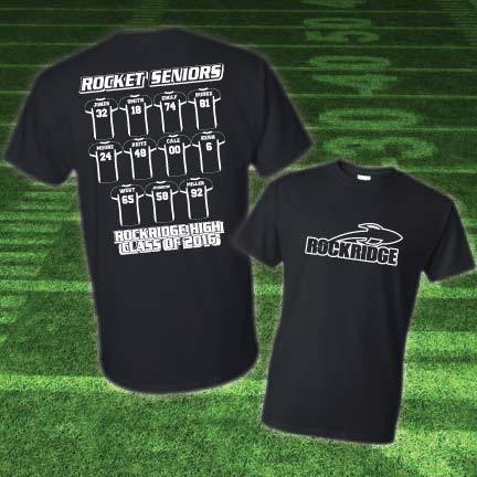 Football T-Shirts  School Football Team T-shirts