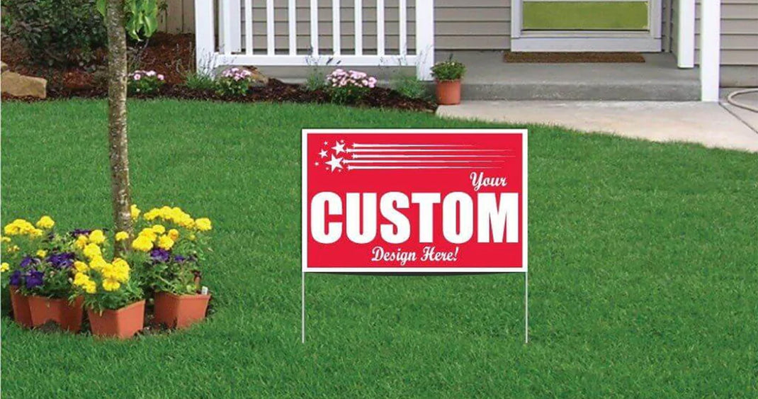 Custom Cheap Poly Bag Signs | VictoryStore – VictoryStore.com