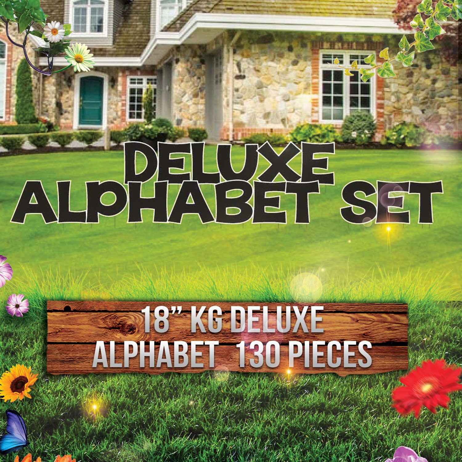 Yard Letter Alphabet Sets | VictoryStore – VictoryStore.com