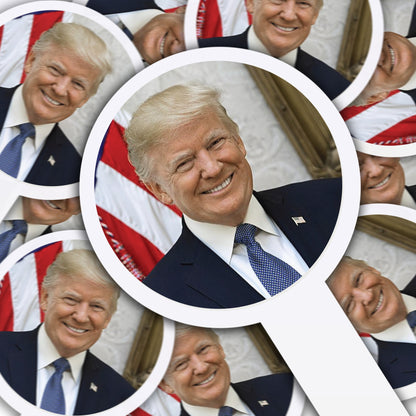 Trump Inauguration Party Pack - Can Coolers, Cupcake Toppers & Lapel Stickers Set, Perfect January 20th, 2025