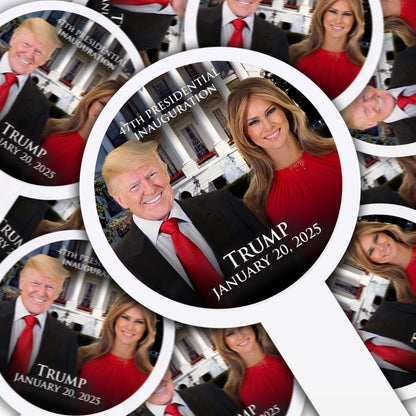 Trump January 20, 2025, 47th Presidential Inauguration Cupcake Toppers – Perfect for Inauguration Viewing Parties