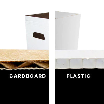 Medium Disposable Cardboard Trash Cans