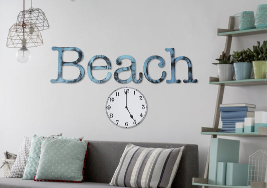 Beach Time Hand Painted Wall Decoration