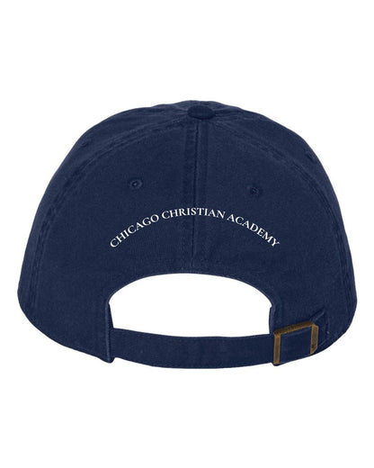 Chicago Christian Academy - 47' Brand Navy Clean Up Cap