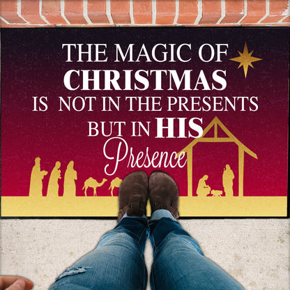 Christian Christmas Doormat