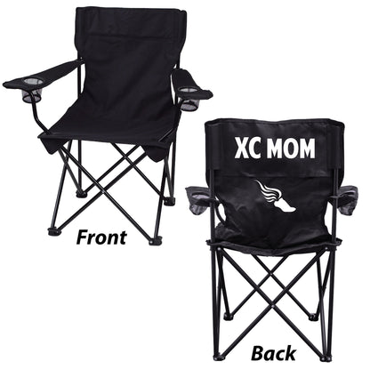 Cross Country Mom Black Folding Camping Chair