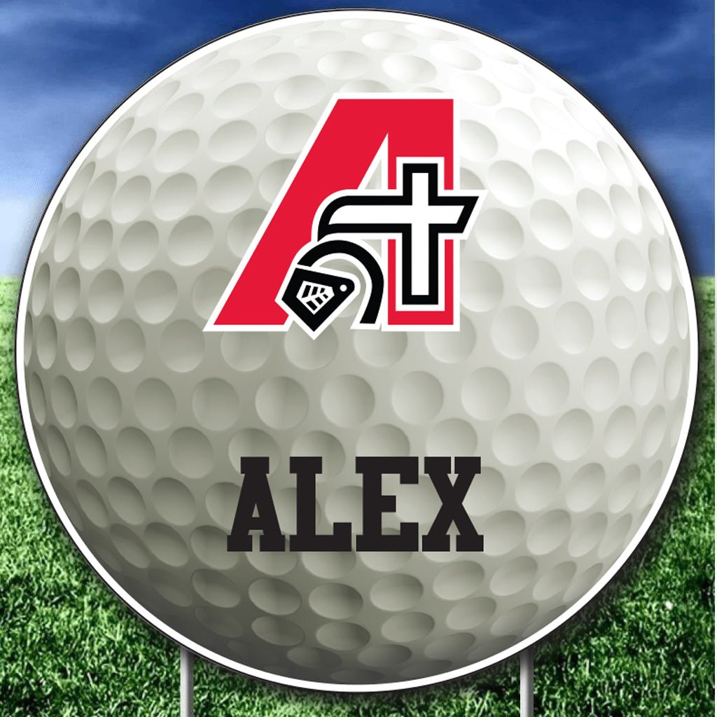 Custom 22" Golf Ball Team Yard Signs