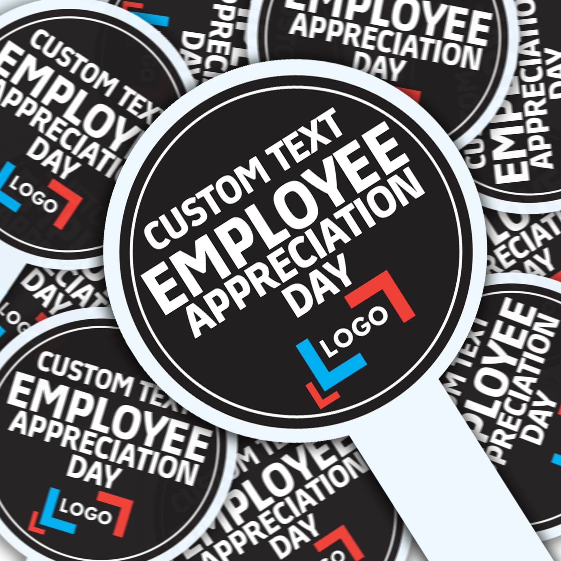 Custom Employee Appreciation Cupcake Toppers