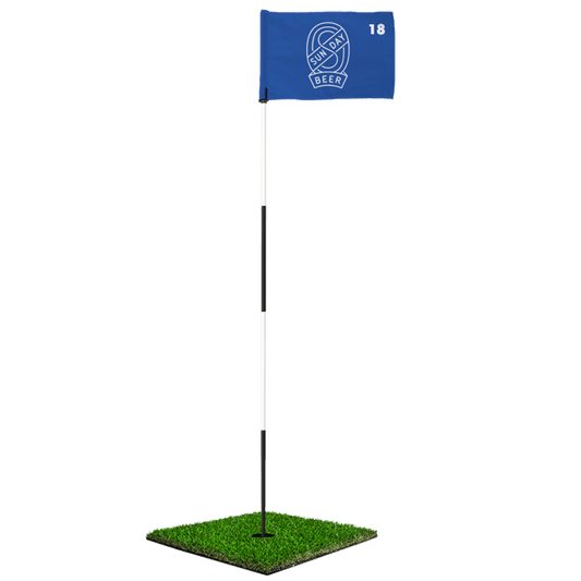 Custom Golf Flags – 14" x 20" Personalized Golf Course Flags | Full - Color Printed