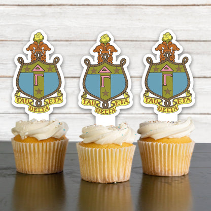 Delta Gamma Cupcake Toppers