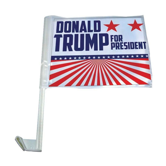 Donald Trump for President 2024 - Car Flag - Set of 2