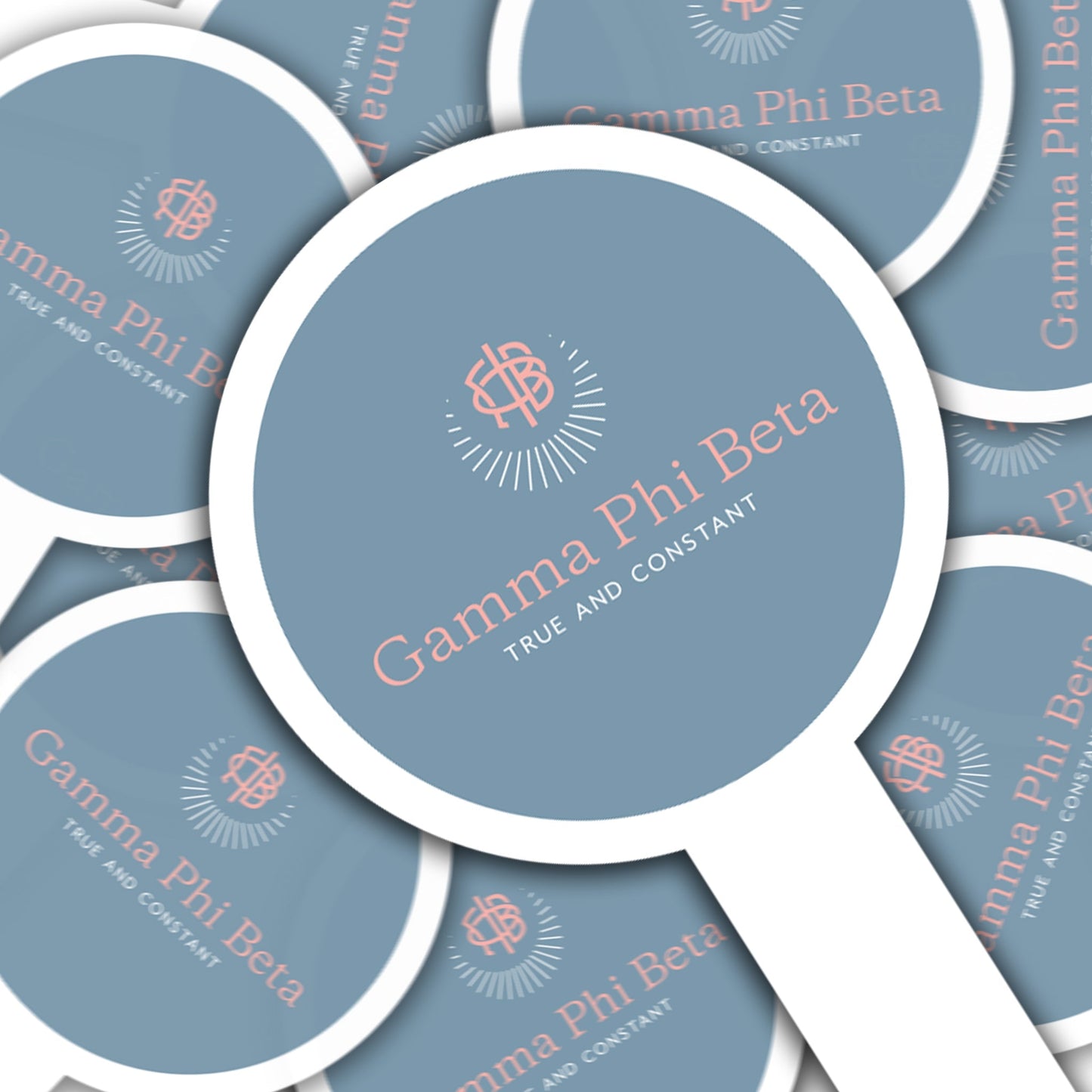 Gamma Phi Beta Cupcake Toppers