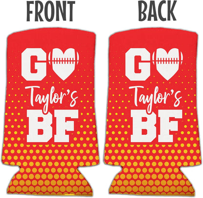 Go Taylor's Boyfriend Slim Can Cooler – Football Game Day Essential