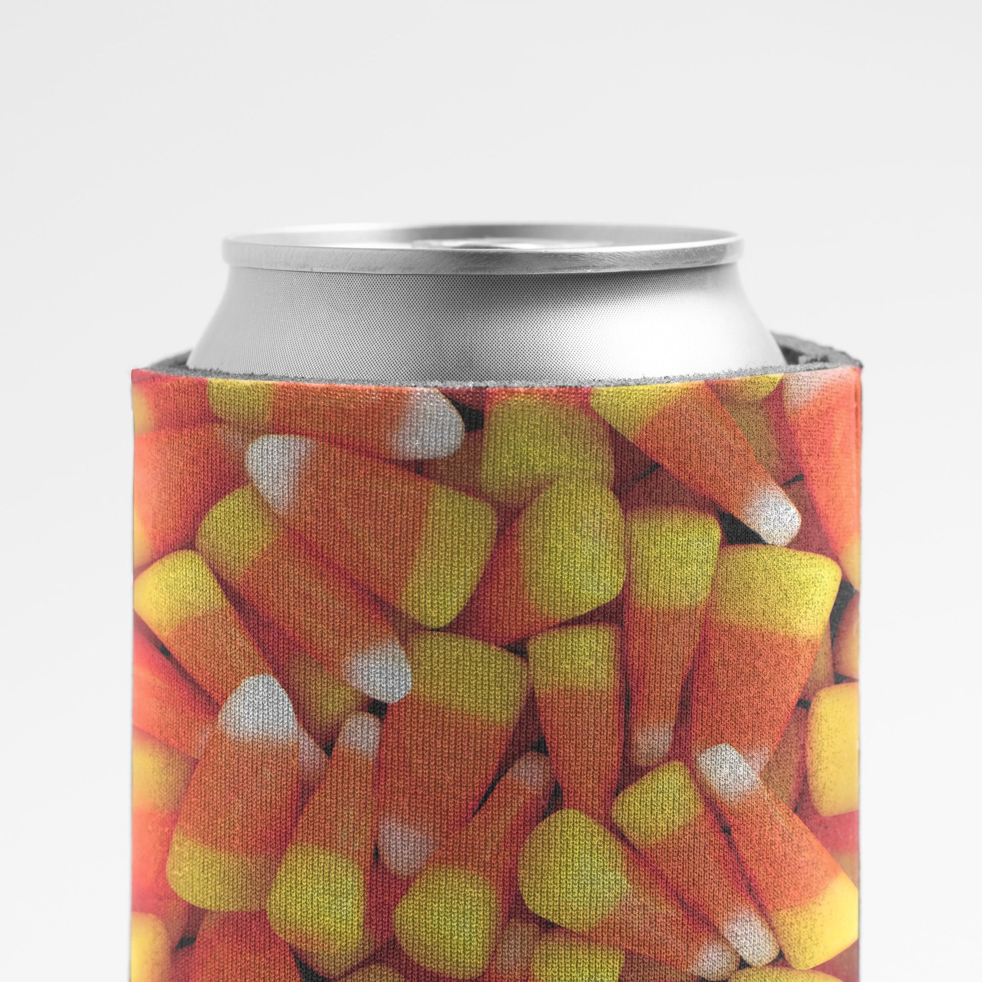 Halloween Candy Corn Can Cooler Set 6