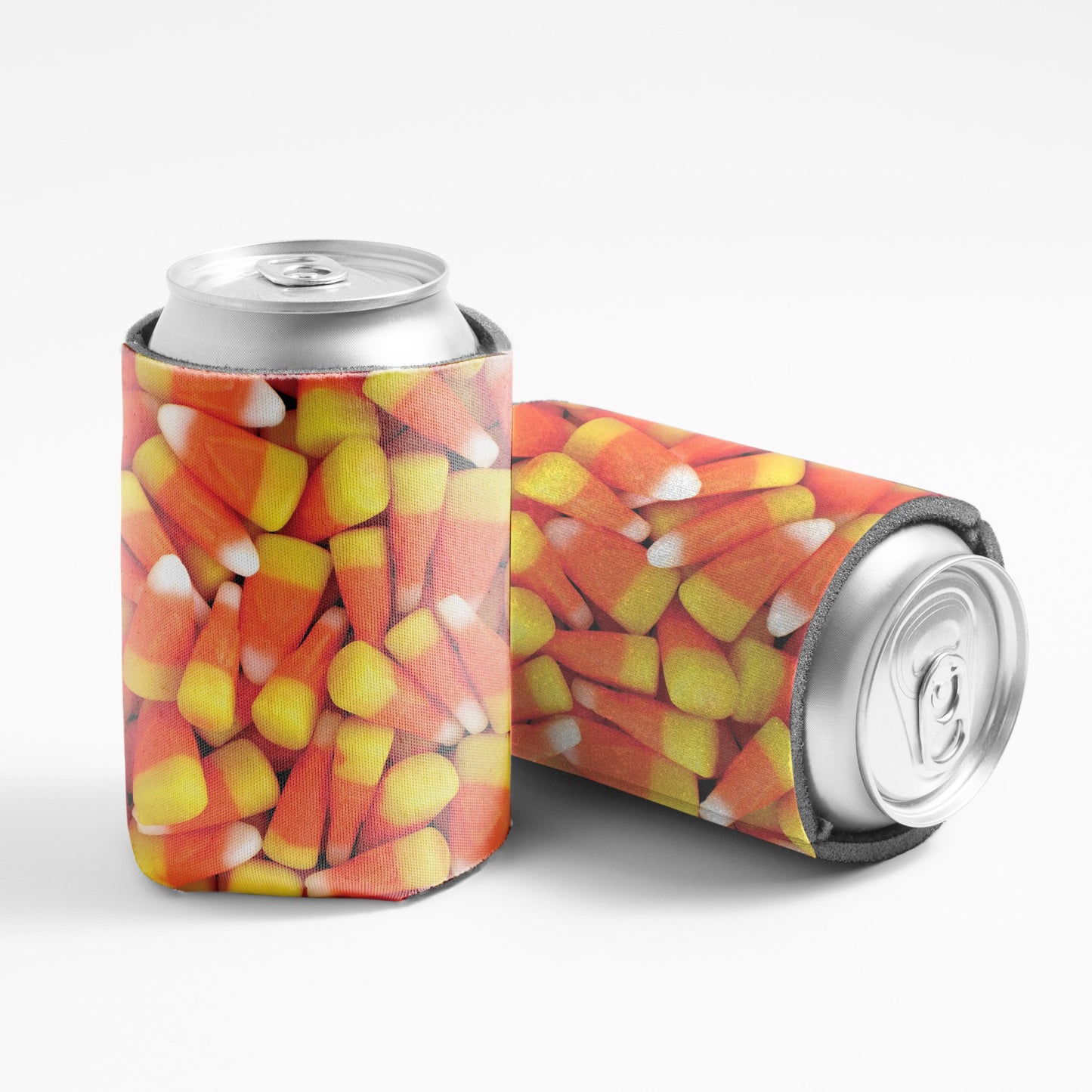 Halloween Candy Corn Can Cooler Set 6