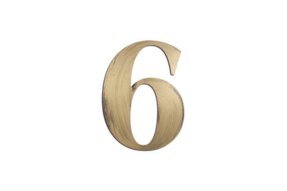 Hand - Painted Americana 3D House Numbers - 9 Inches High - Customizable and Ready to Hang - Made in USA