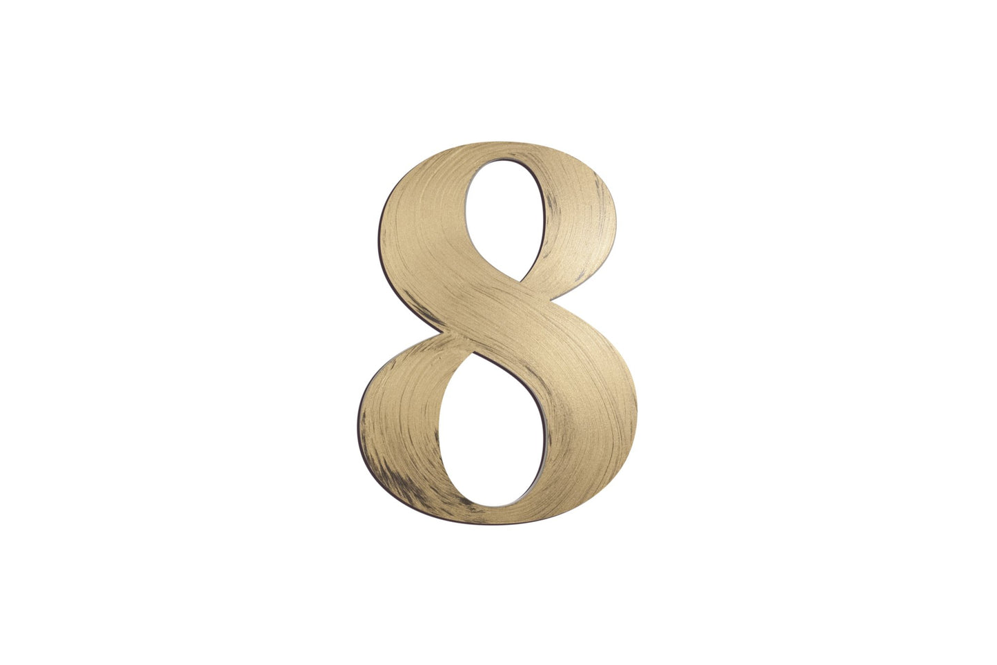 Hand - Painted Americana 3D House Numbers - 9 Inches High - Customizable and Ready to Hang - Made in USA