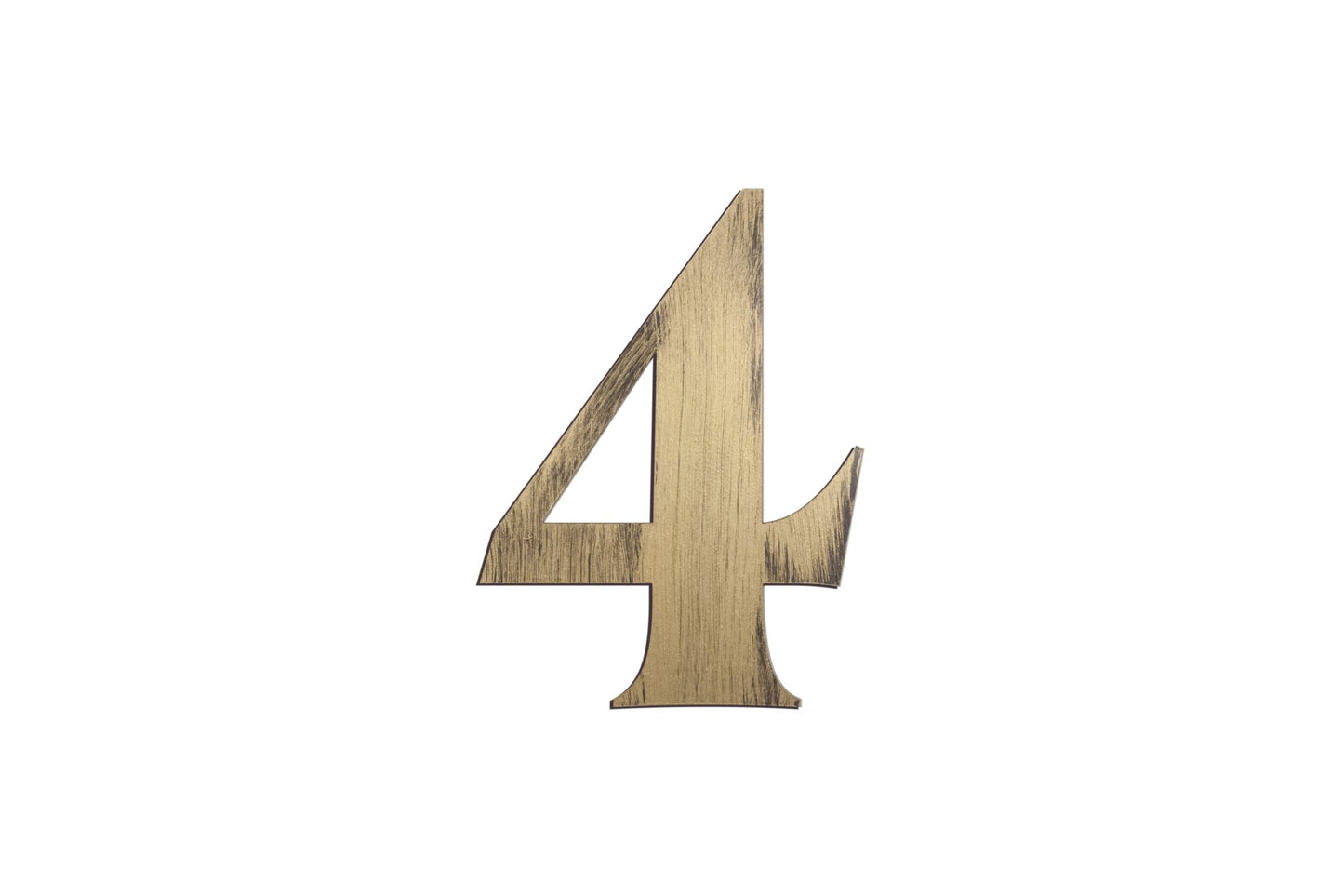 Hand - Painted Americana 3D House Numbers - 9 Inches High - Customizable and Ready to Hang - Made in USA