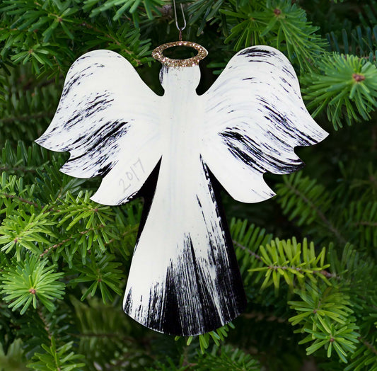 Hand Painted Angel Ornament