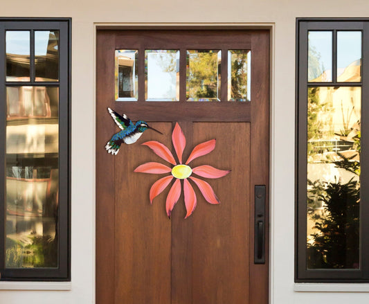 Hand Painted Flower Wall Icon