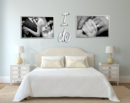 Hand Painted I do Wall Decor