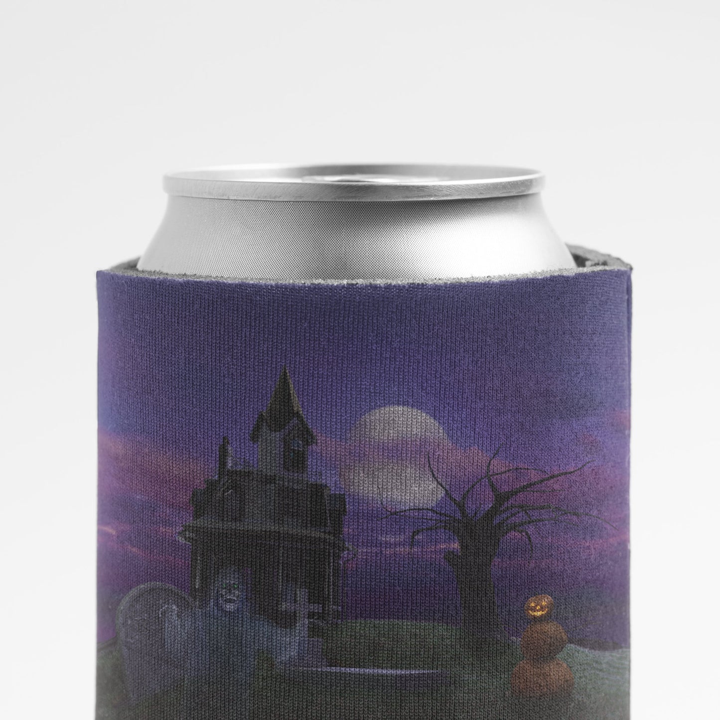 Haunted House Halloween Party Can Cooler Set 6