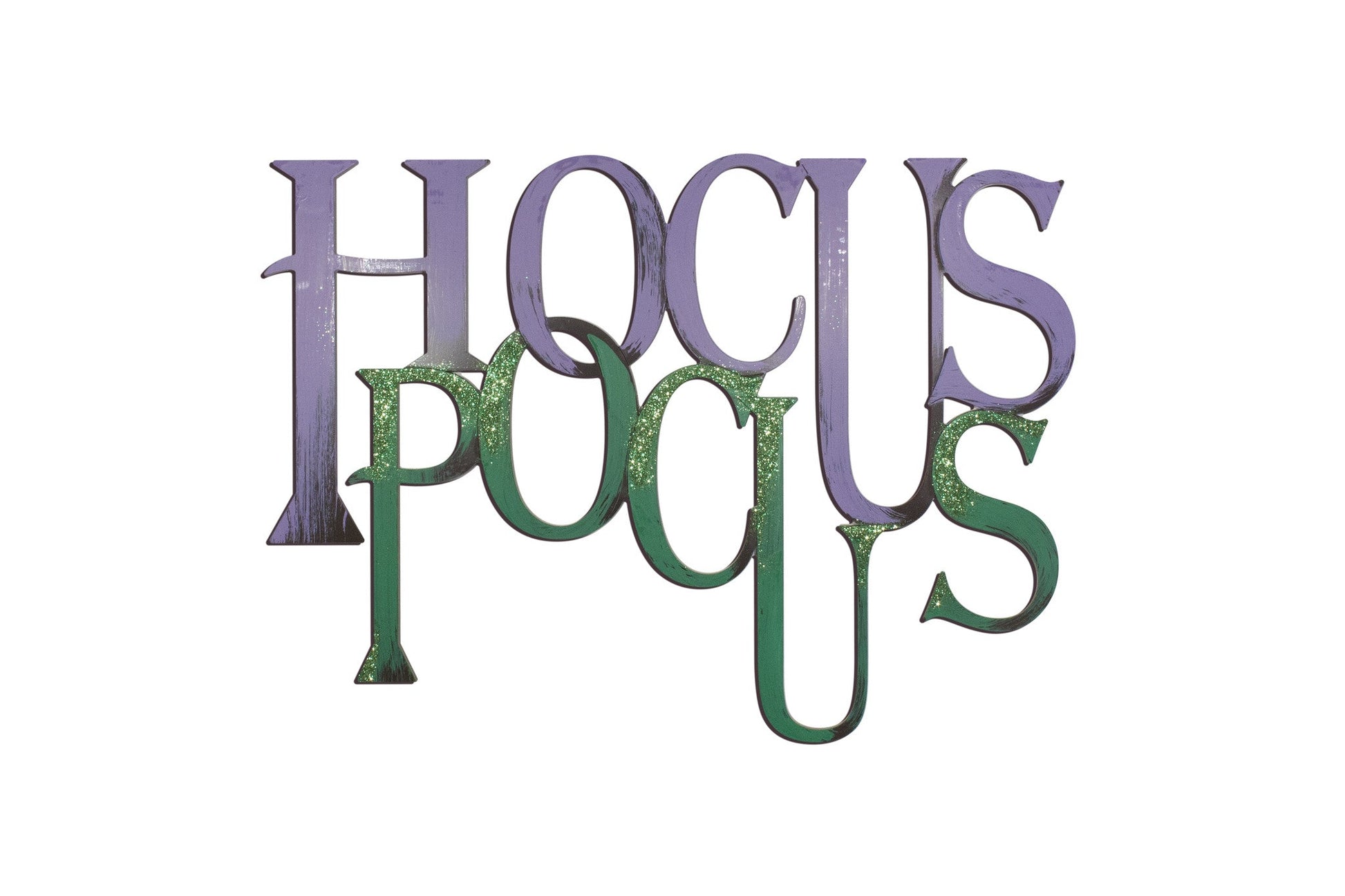 Hocus Pocus Hand Painted Halloween Wall Word