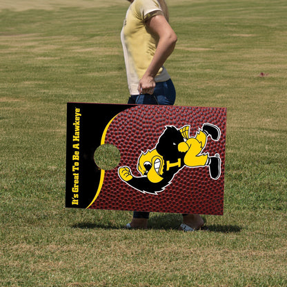 Iowa Hawkeyes Football Cornhole Bag Toss