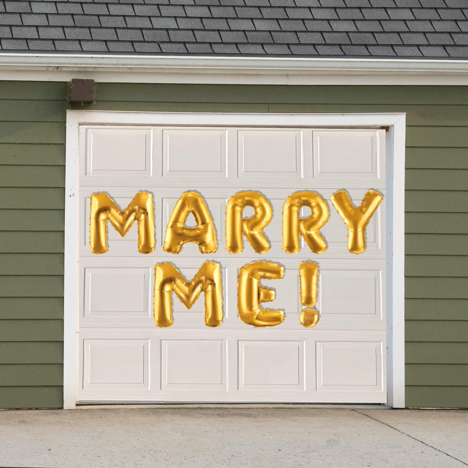 Jumbo Marry Me Garage Door Magnet