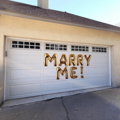 Jumbo Marry Me Garage Door Magnet