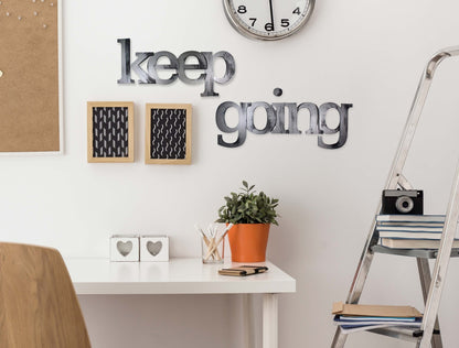 keep going Hand Painted Wall Art