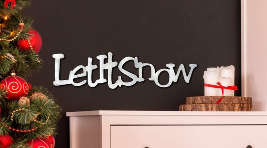 Let it Snow Wall Decoration