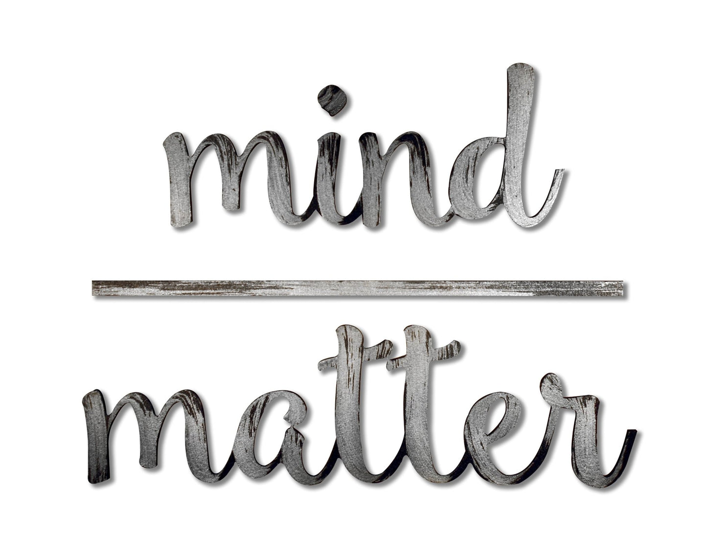 Mind Over Matter Wall Decor