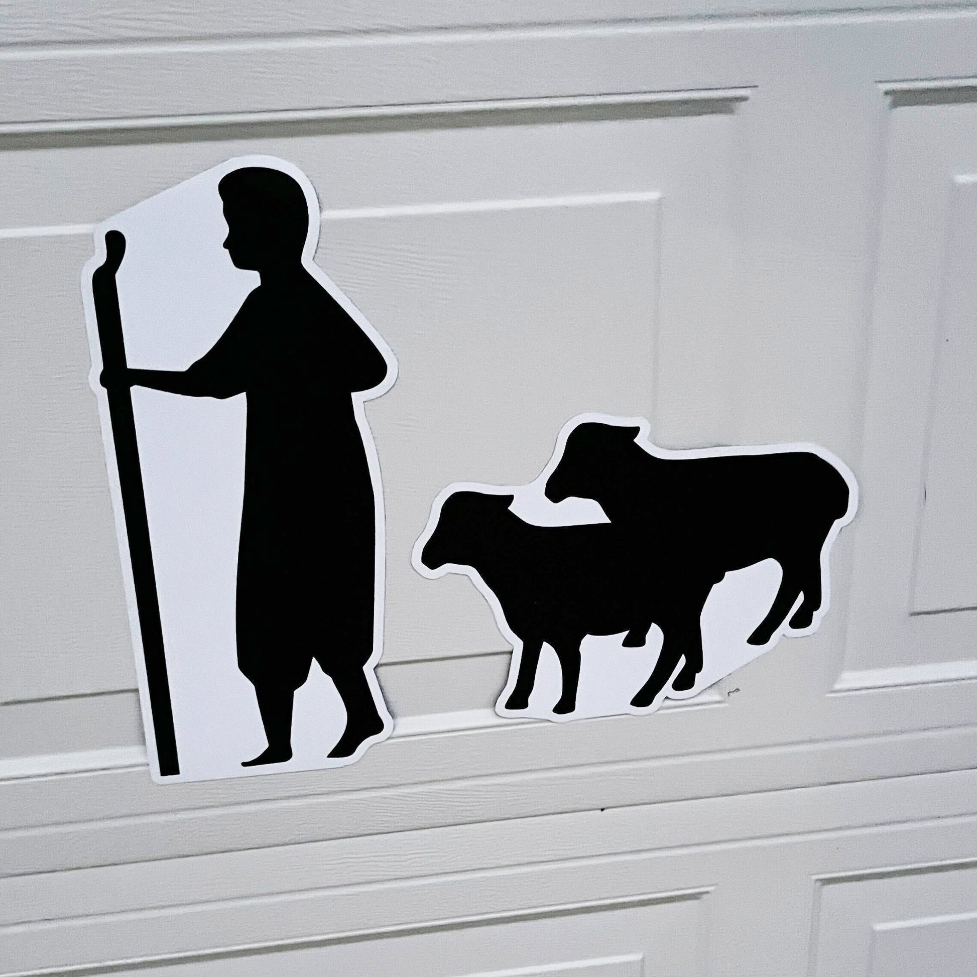 Nativity Garage Magnet Set