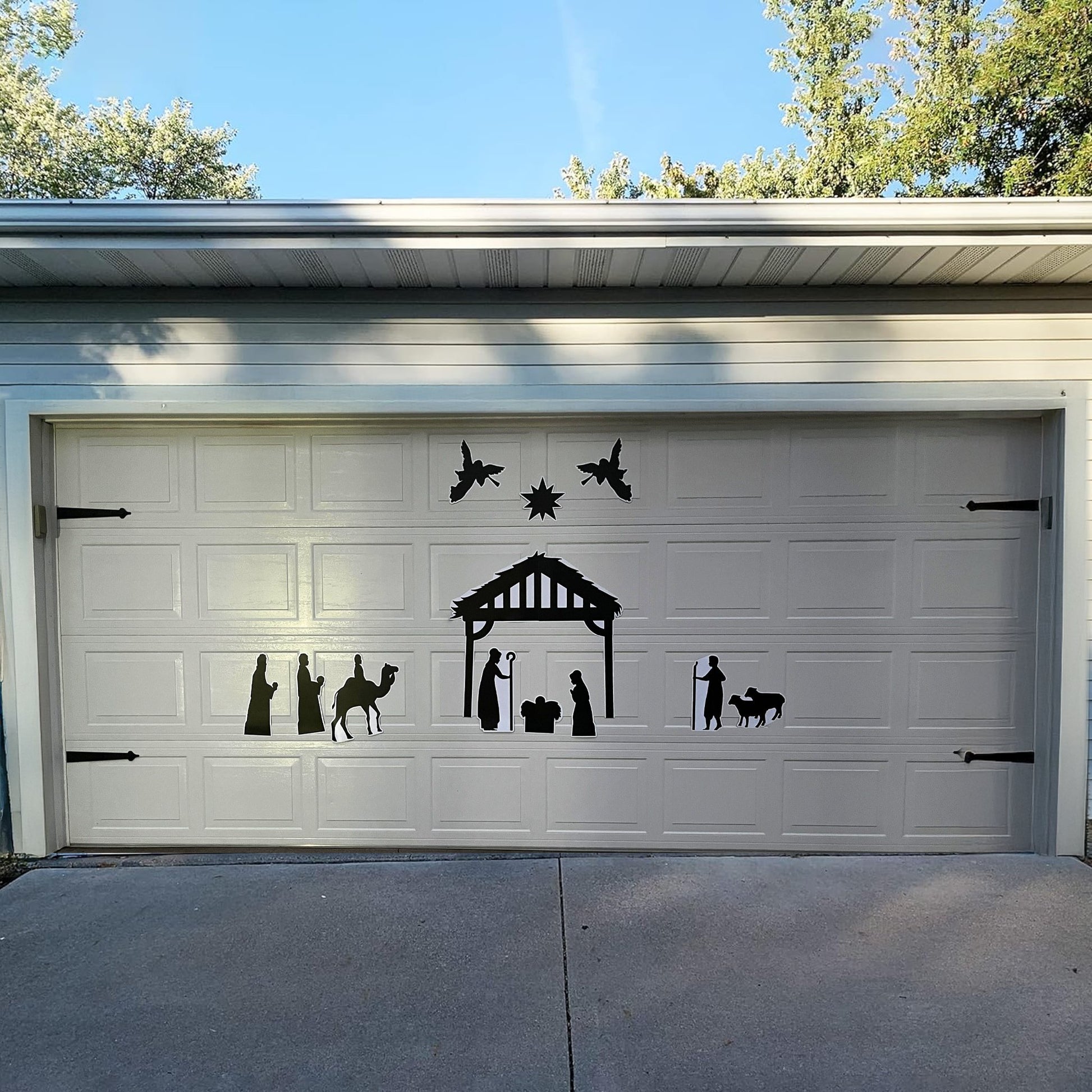 Nativity Garage Magnet Set