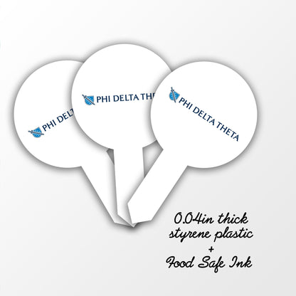 Phi Delta Theta Cupcake Toppers