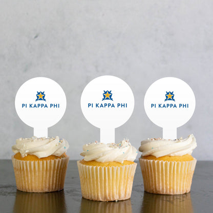 Pi Kappa Phi Cupcake Toppers