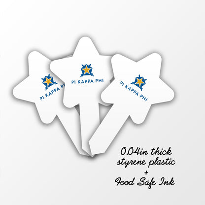 Pi Kappa Phi Cupcake Toppers