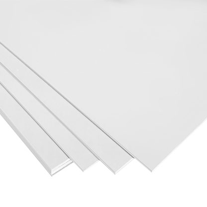 Polystyrene Sheets - Double White, 24" x48", 0.040" Thick