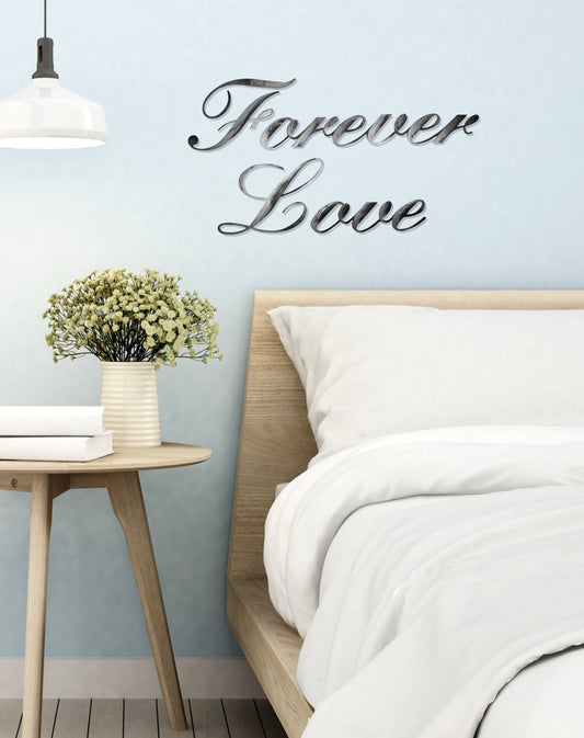 Script Forever Love Wall Word