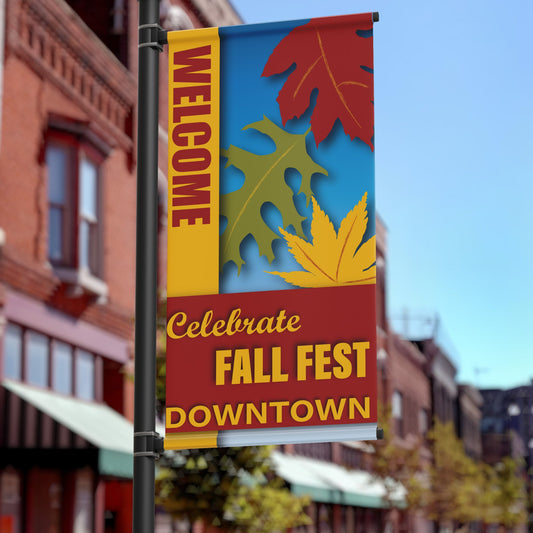 Seasonal Pole Banner - Fall