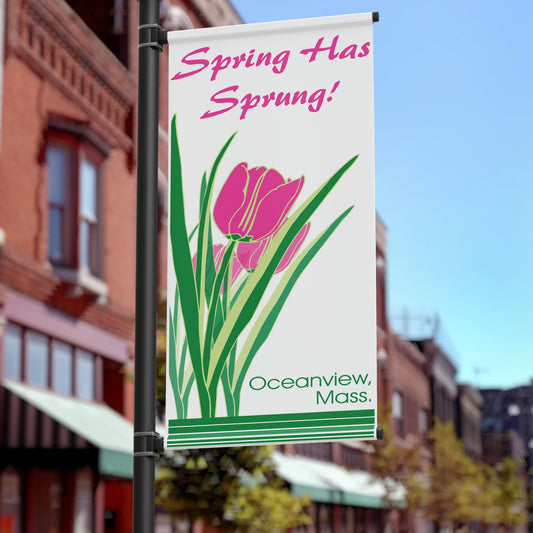 Seasonal Pole Banner - Spring