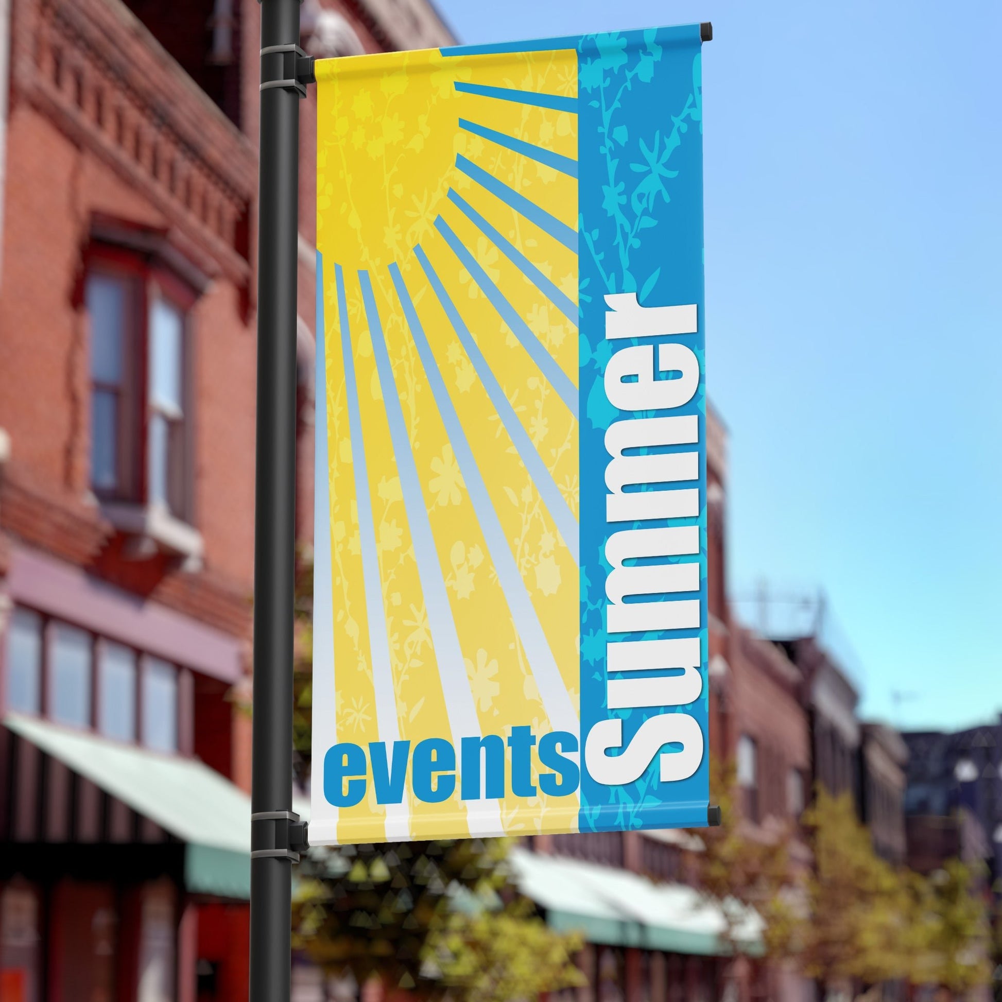 Seasonal Pole Banner - Summer