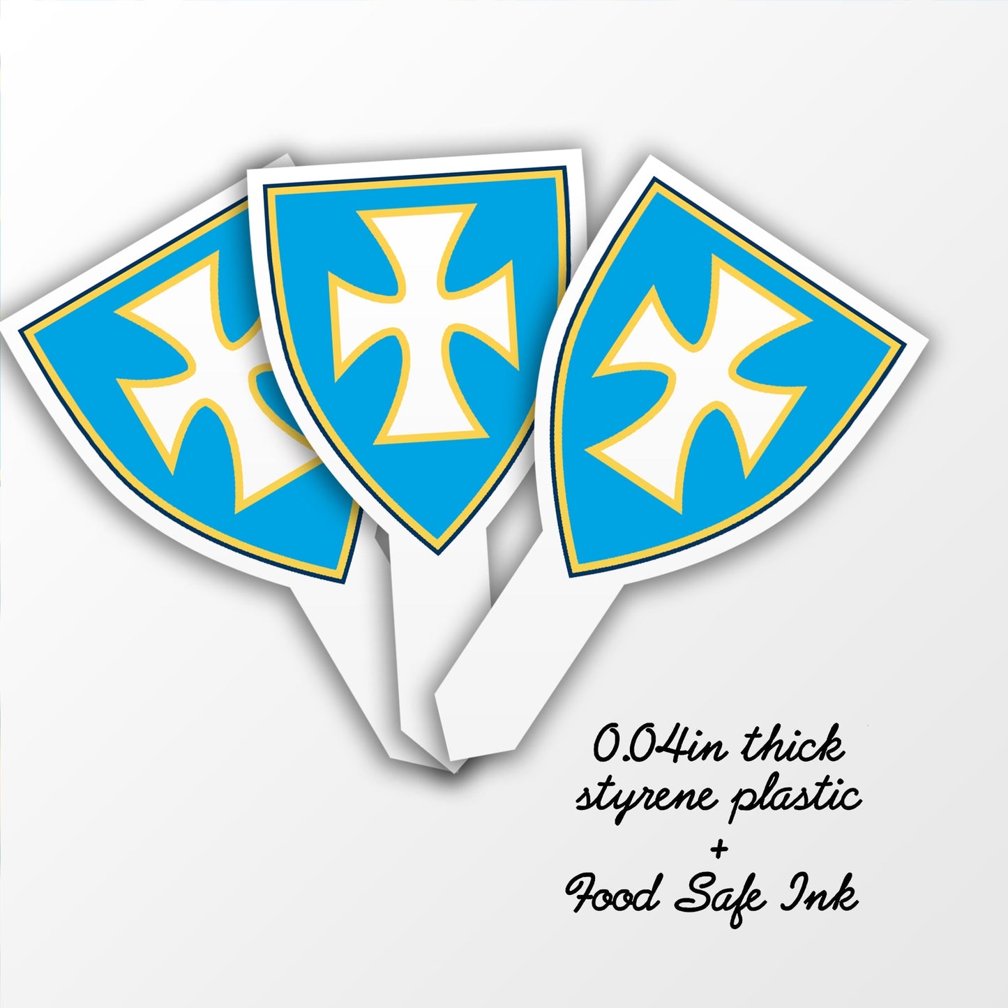 Sigma Chi Cupcake Toppers