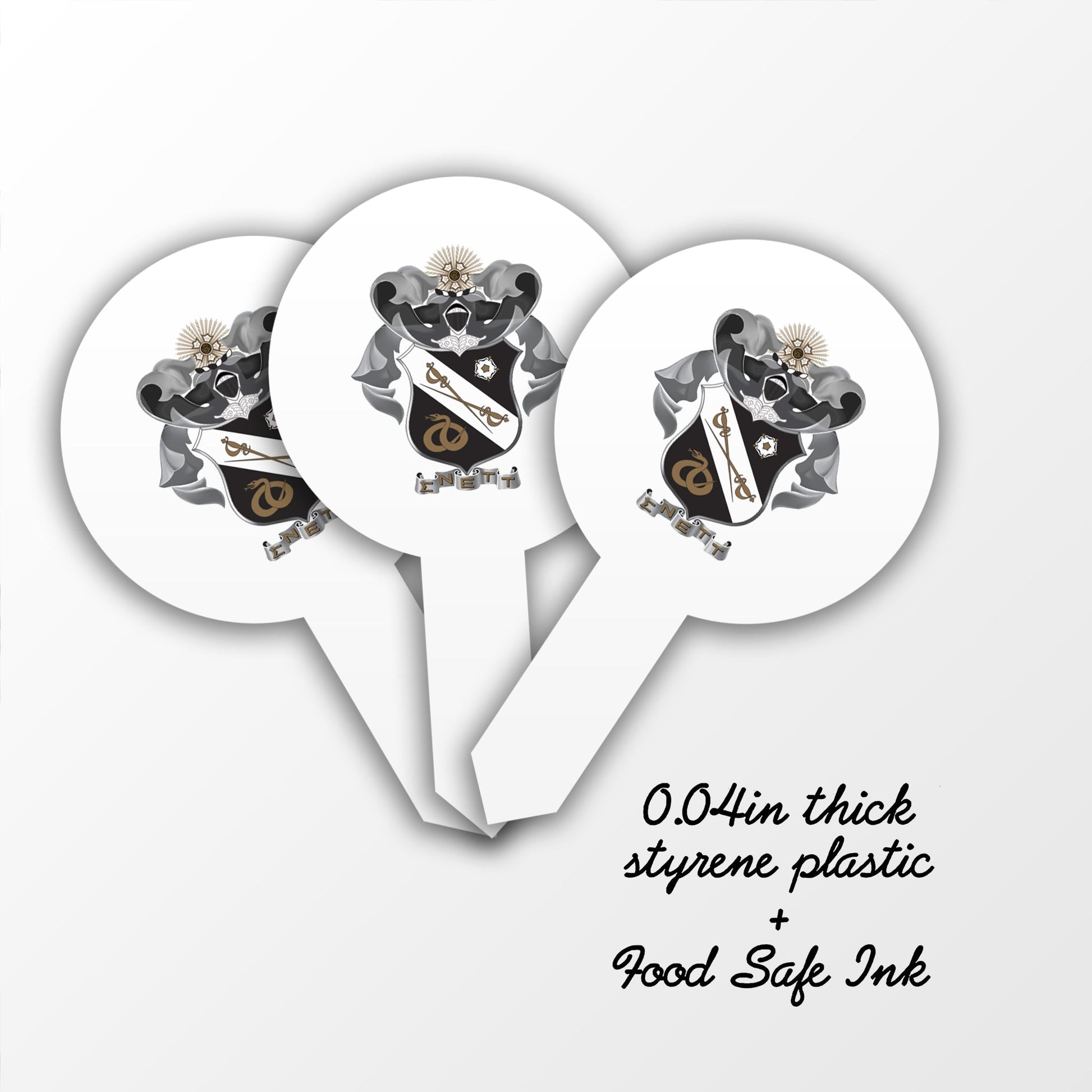 Sigma Nu Cupcake Toppers